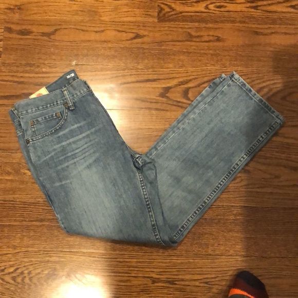 URBAN PIPELINE Mens Regular Fit Straight Leg Jeans 32 x 30 - Picture 3 of 8